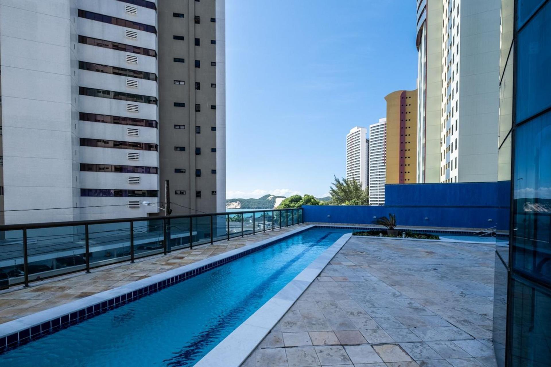 Pontanegra Beachfront Retreat: Family-Friendly Apartment with Sea Views Natal Exterior photo